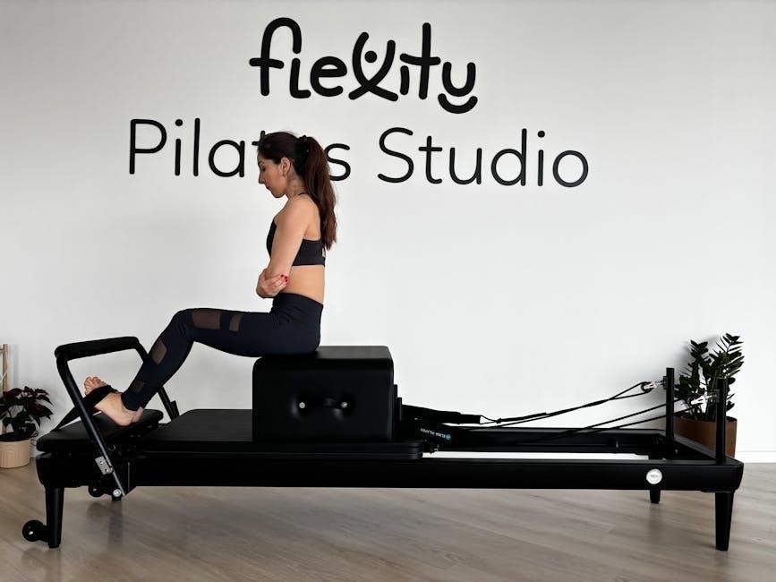 pilates reformer exercises pdf free download